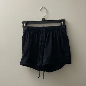 Black Running Shorts